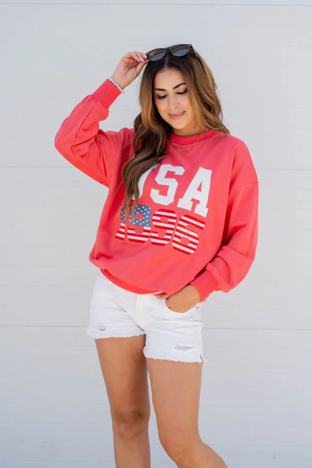 USA 1996 Graphic Crewneck