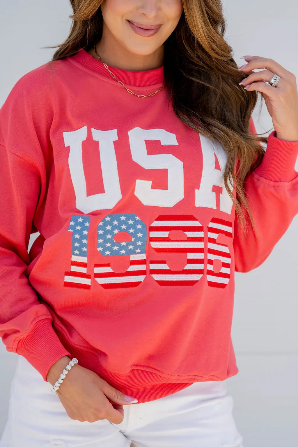 USA 1996 Graphic Crewneck