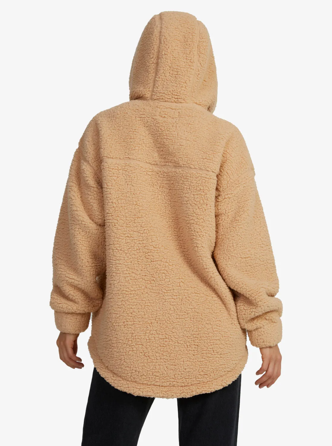 Weekend Plans Polar Zip-Up Fleece - Hazelnut