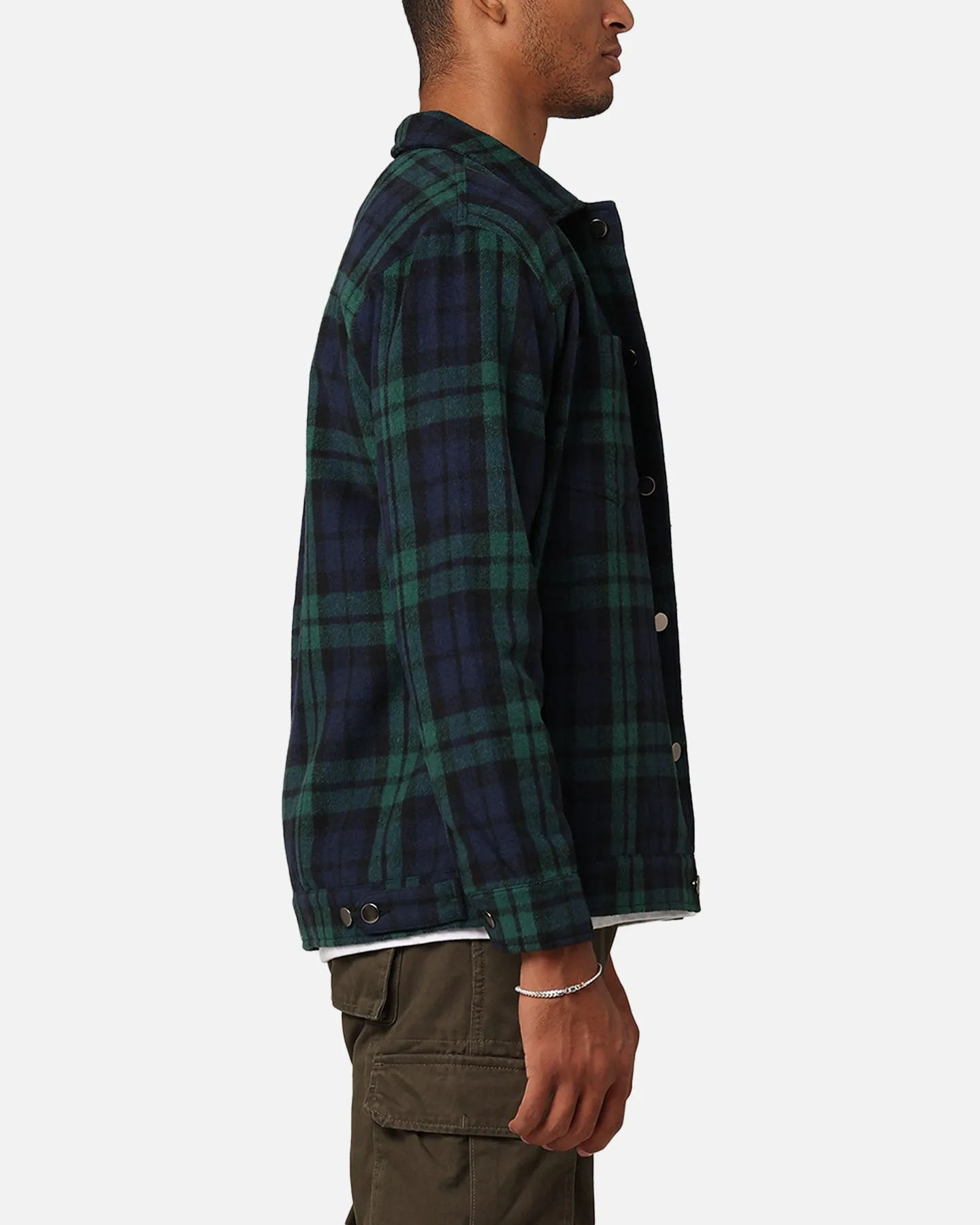 XXIII Darby Plaid Shacket Tartan